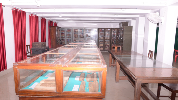 The manuscripts on display at the Library