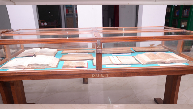 The manuscripts on display at the Library