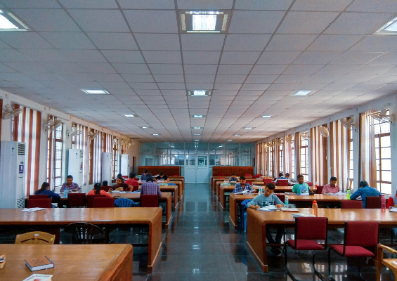 Patna University Library Study Area